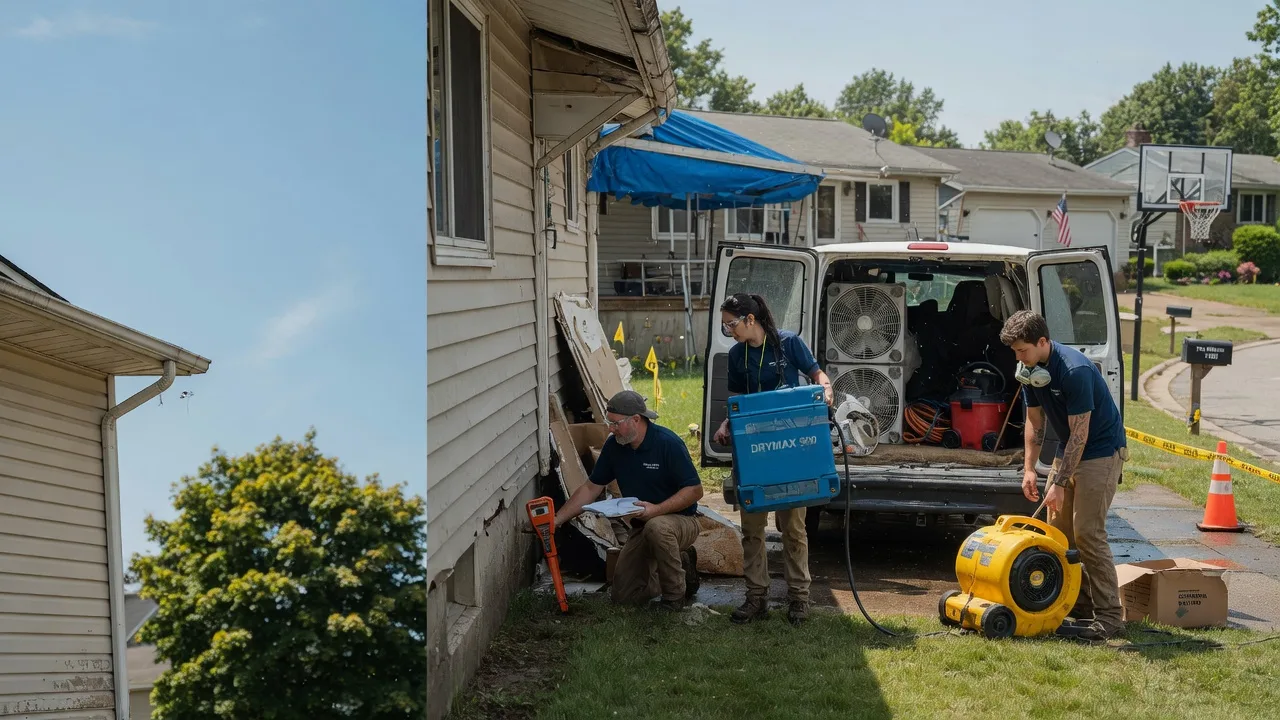 Ceiling Leak Cleanup in Bristow, IA near me