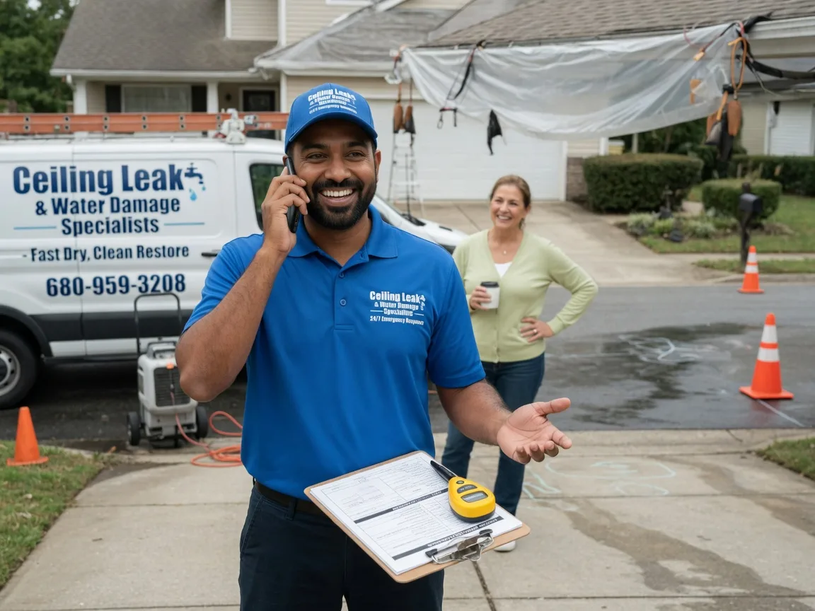 Ceiling Leak Cleanup Bristow, IA FAQs